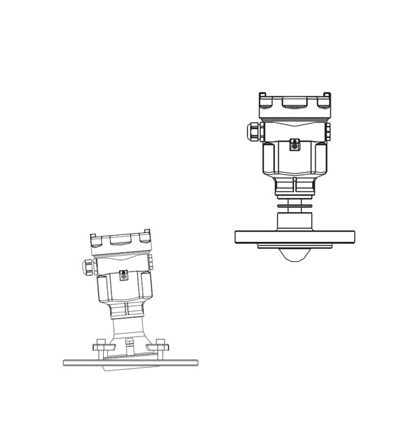 80G radar level transmitter
